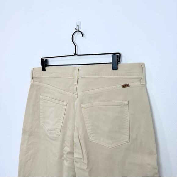 AYR The Beat Drop Jeans Barrel Leg in Straw Hat Cream Tan Size 34 - Picture 5 of 9